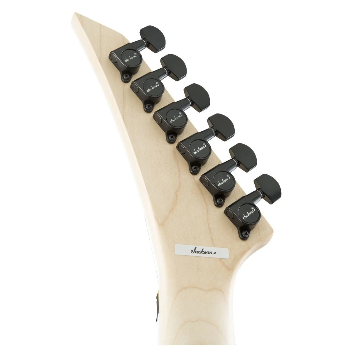 JACKSON JS KING V JS32 AM GUITARRA ELECTRICA WHITE WITH BLACK BEVELS - Image 8