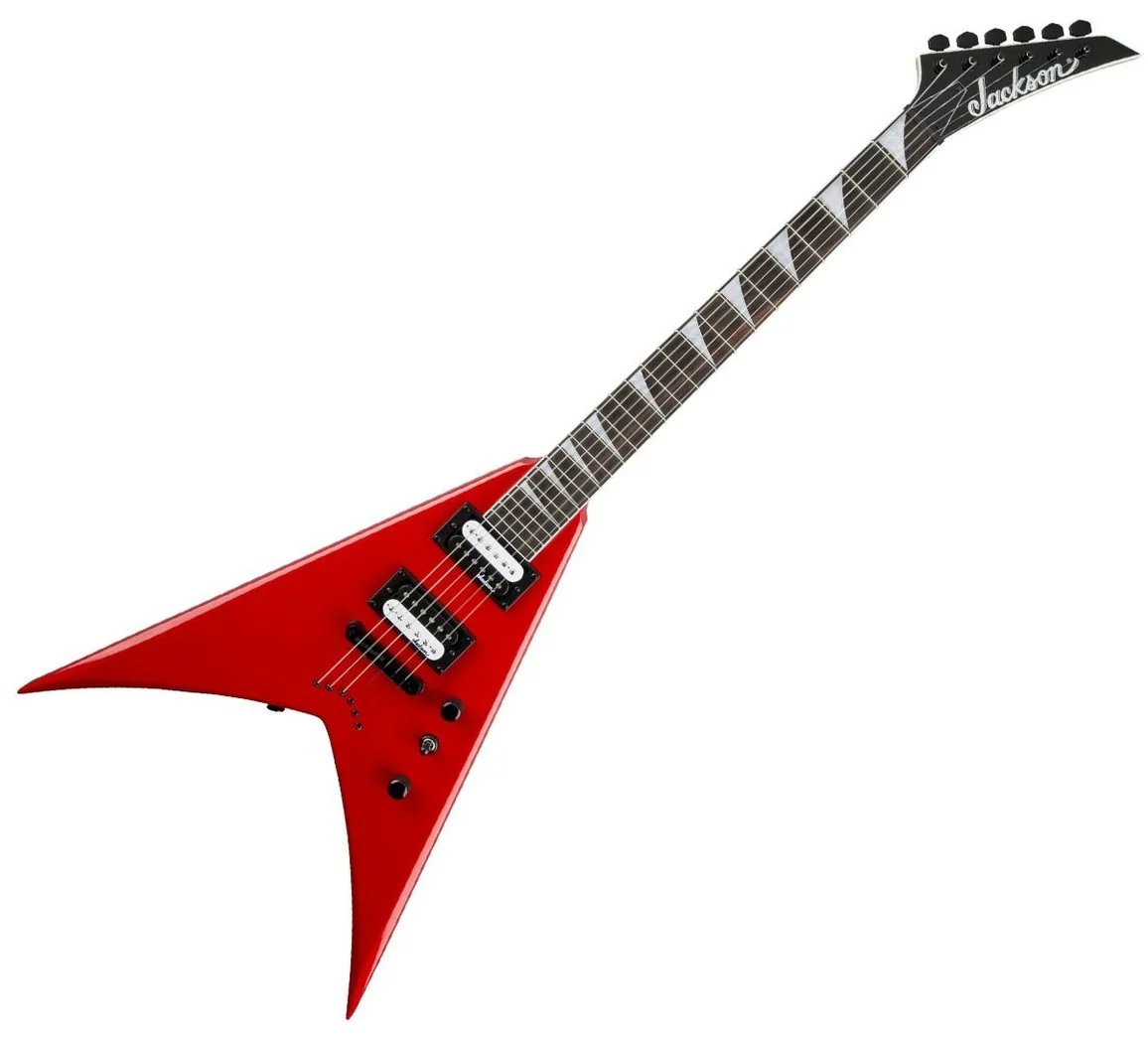 JACKSON JS KING V JS32T AM GUITARRA ELECTRICA FERRARI RED - Image 7
