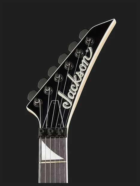 JACKSON JS RHOADS JS32 AM GUITARRA ELECTRICA BLACK WITH WHITE BEVELS - Image 14