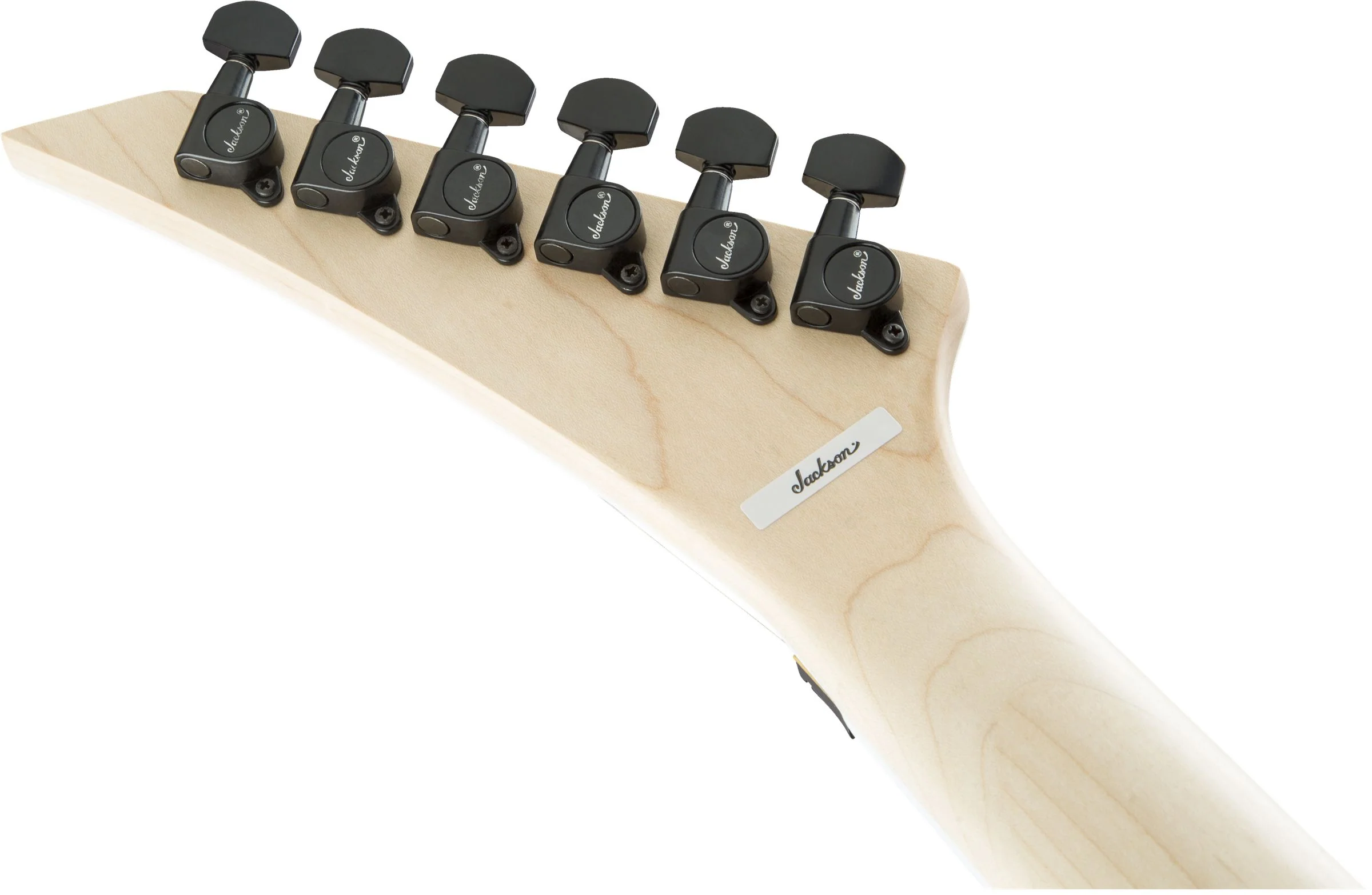 JACKSON JS RHOADS JS32 AM GUITARRA ELECTRICA BLACK WITH WHITE BEVELS - Image 8