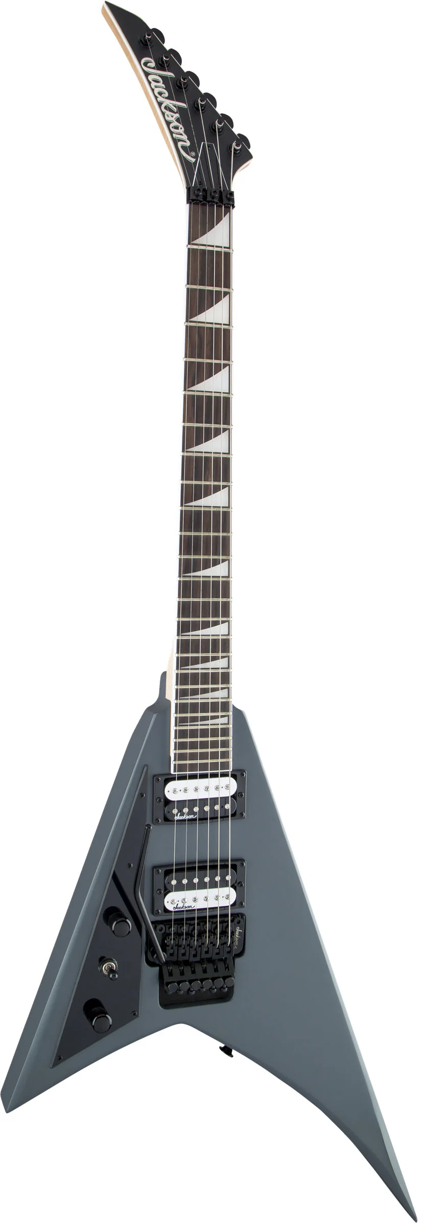 JACKSON JS RHOADS JS32 LH AM GUITARRA ELECTRICA PARA ZURDOS SATIN GRAY - Image 2