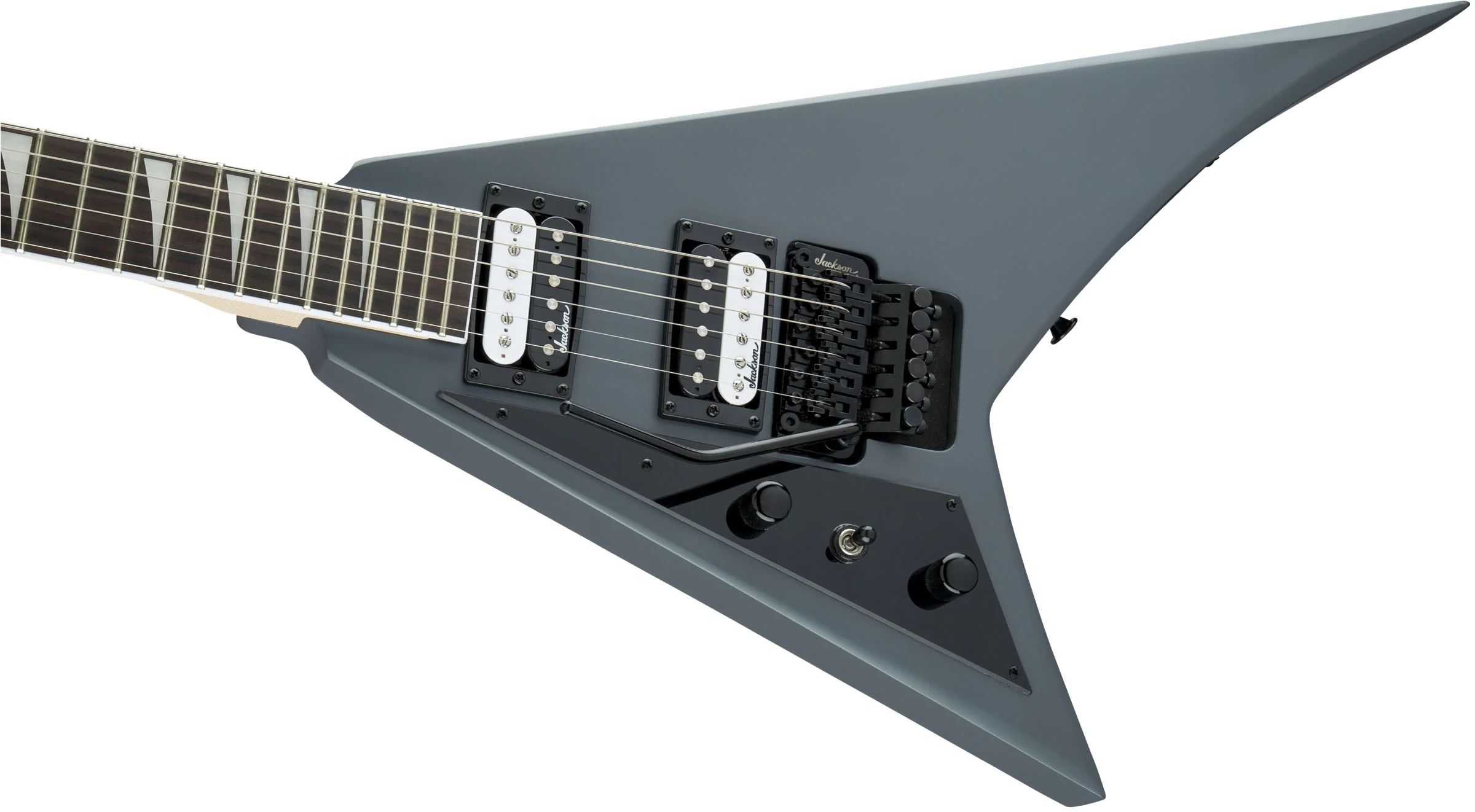 JACKSON JS RHOADS JS32 LH AM GUITARRA ELECTRICA PARA ZURDOS SATIN GRAY - Image 5