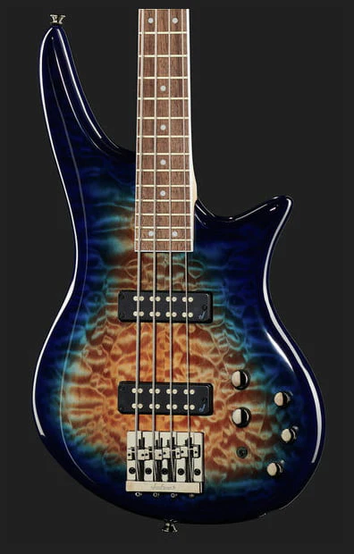 JACKSON JS SPECTRA BASS JS3Q IL BAJO ELECTRICO AMBER BLUE BURST - Image 13