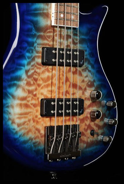 JACKSON JS SPECTRA BASS JS3Q IL BAJO ELECTRICO AMBER BLUE BURST - Image 17