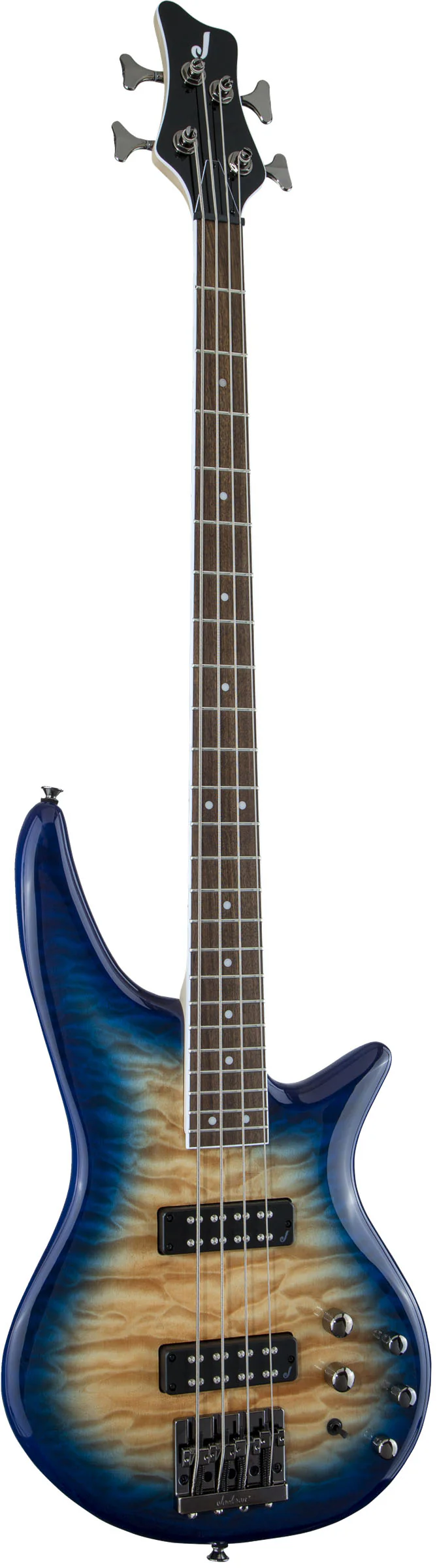 JACKSON JS SPECTRA BASS JS3Q IL BAJO ELECTRICO AMBER BLUE BURST - Image 3