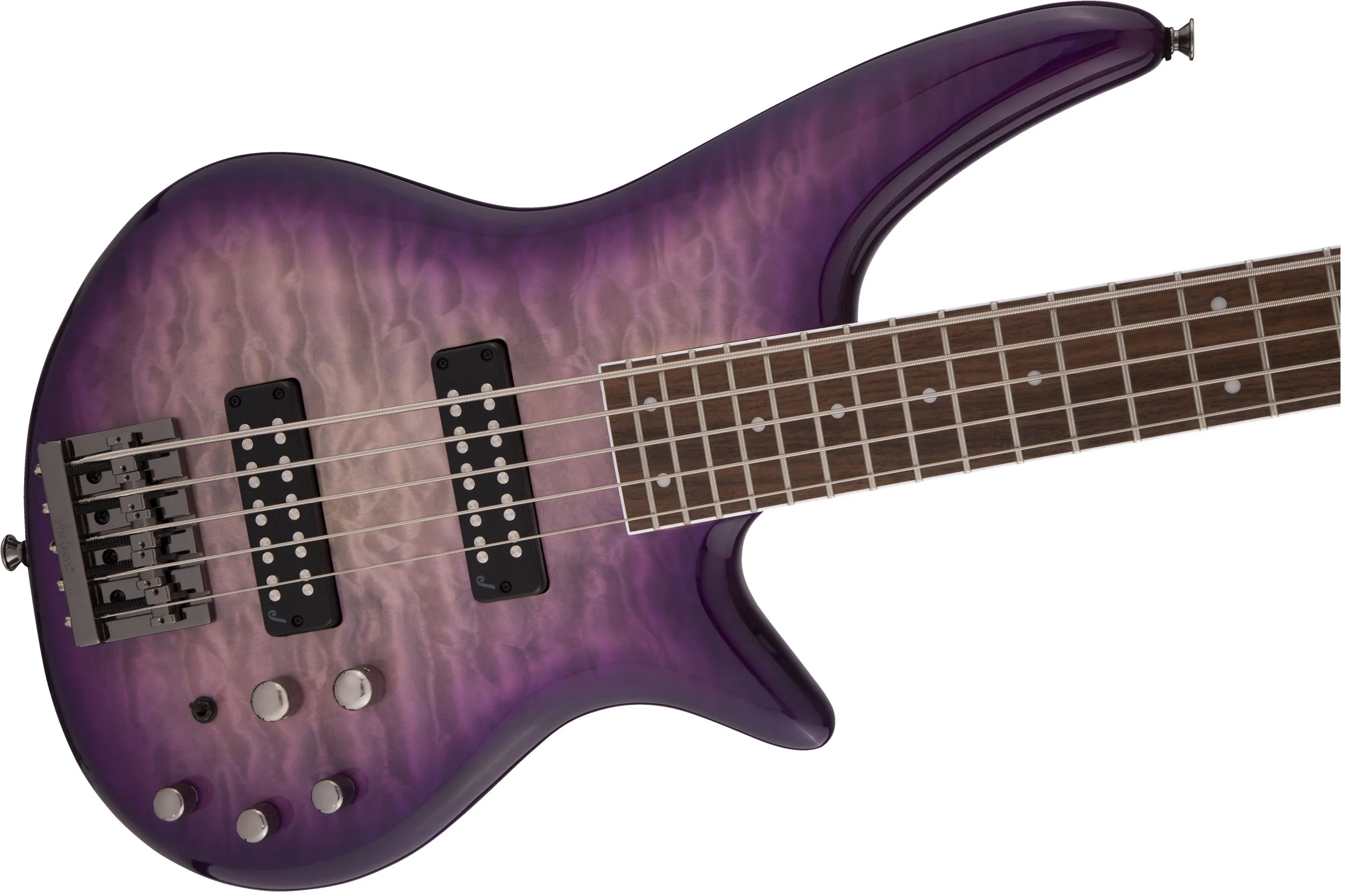 JACKSON JS SPECTRA BASS JS3QV IL BAJO ELECTRICO 5 CUERDAS PURPLE PHAZE - Image 6