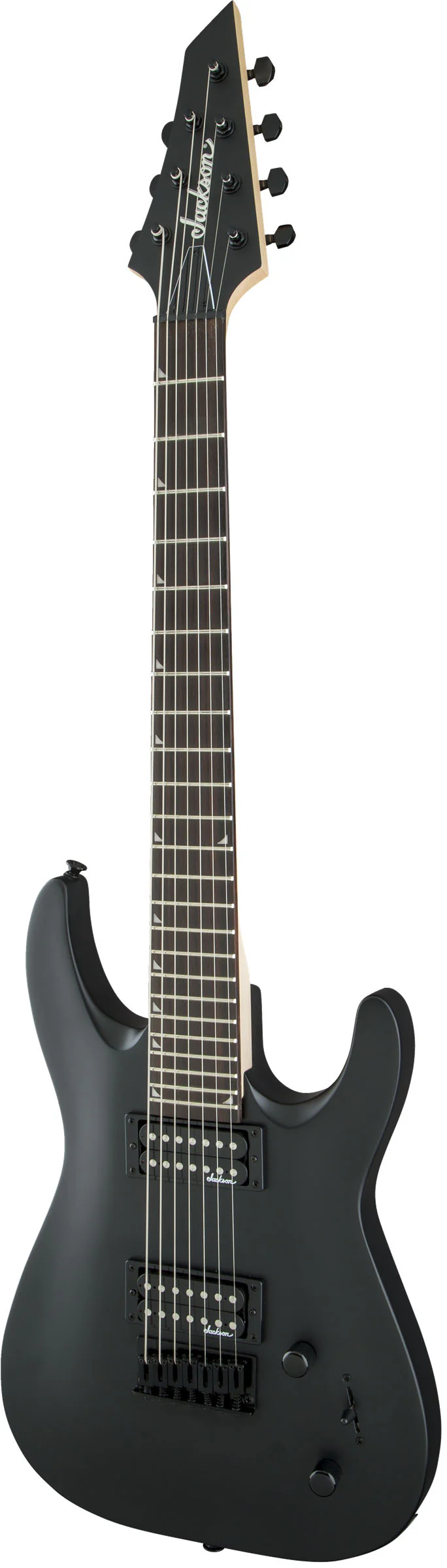 JACKSON JS22-7 DKA JS DINKY ARCH TOP HT AM GUITARRA ELECTRICA 7 CUERDAS SATIN BLACK - Image 3