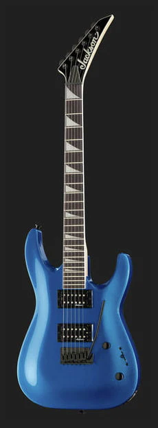 JACKSON JS22 DKA JS DINKY ARCH TOP AM GUITARRA ELECTRICA METALLIC BLUE - Image 4