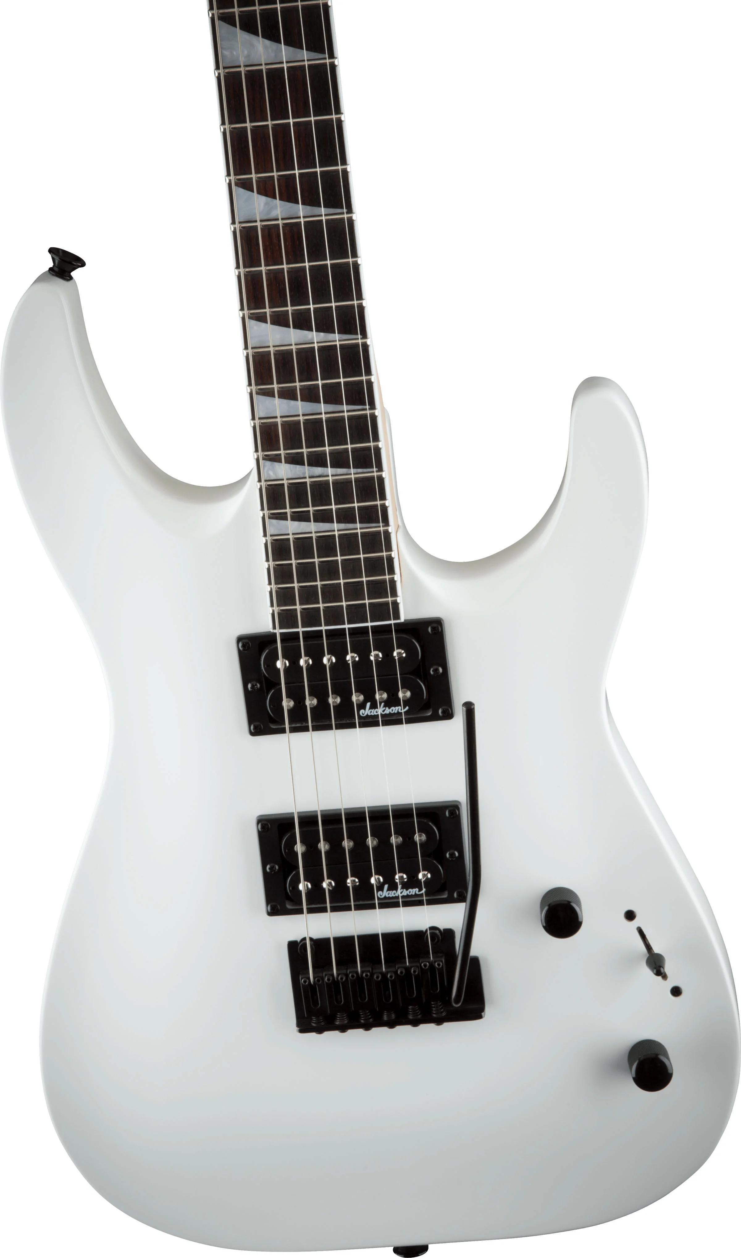 JACKSON JS22 DKA JS DINKY ARCH TOP AM GUITARRA ELECTRICA SNOW WHITE - Image 3