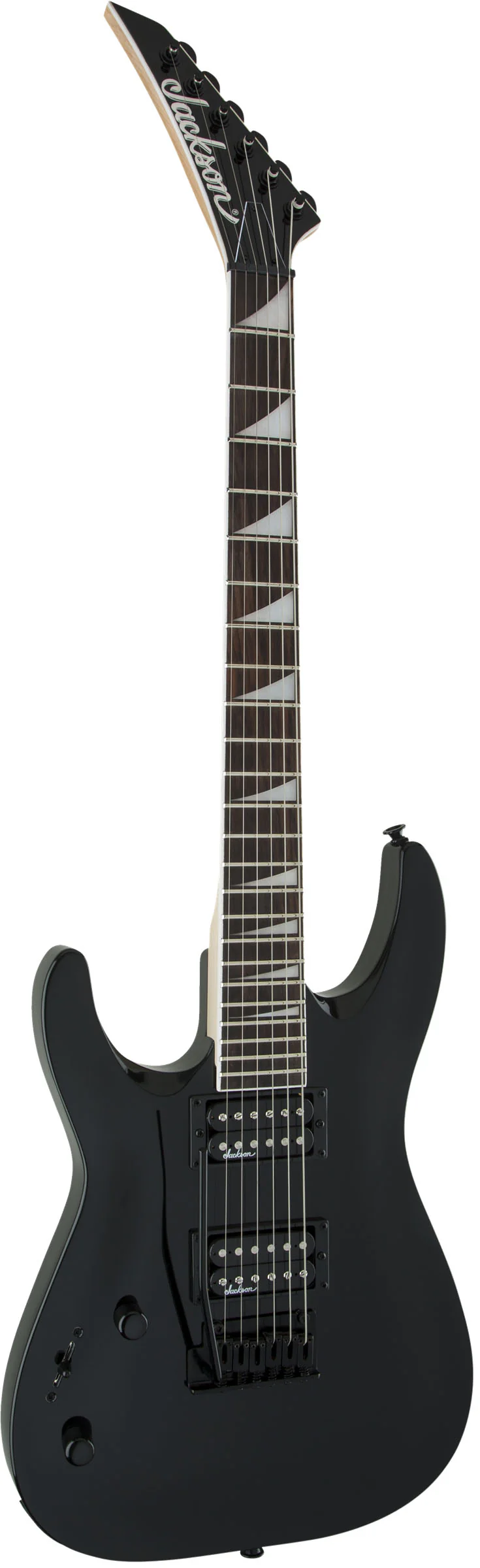 JACKSON JS22 DKA LH JS DINKY ARCH TOP AM GUITARRA ELECTRICA PARA ZURDOS GLOSS BLACK - Image 2
