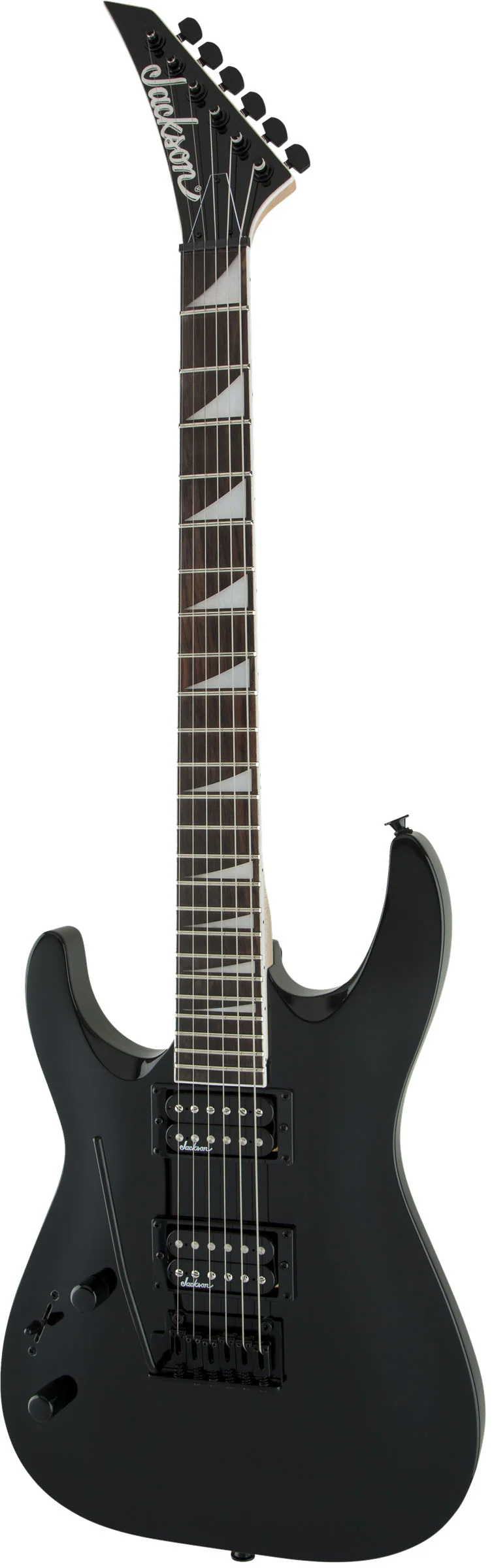 JACKSON JS22 DKA LH JS DINKY ARCH TOP AM GUITARRA ELECTRICA PARA ZURDOS GLOSS BLACK - Image 3
