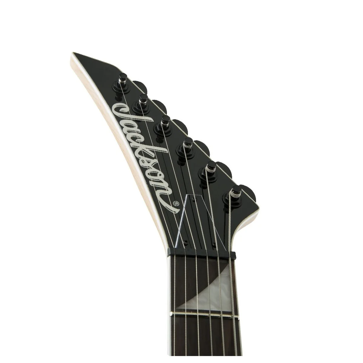 JACKSON JS22 DKA LH JS DINKY ARCH TOP AM GUITARRA ELECTRICA PARA ZURDOS GLOSS BLACK - Image 7