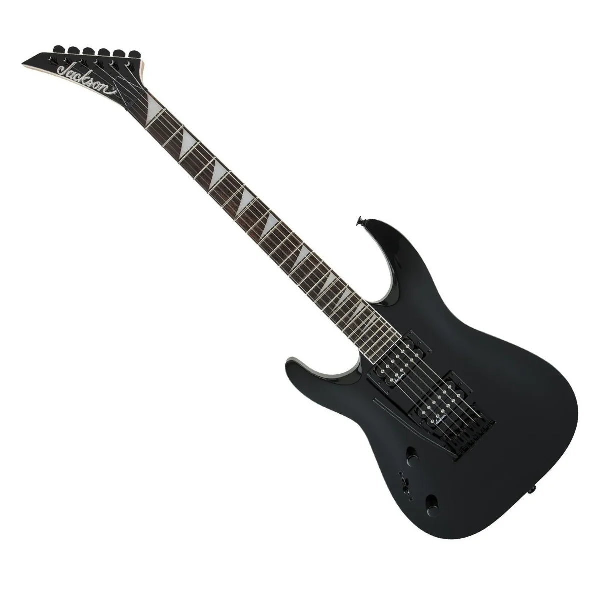 JACKSON JS22 DKA LH JS DINKY ARCH TOP AM GUITARRA ELECTRICA PARA ZURDOS GLOSS BLACK - Image 9