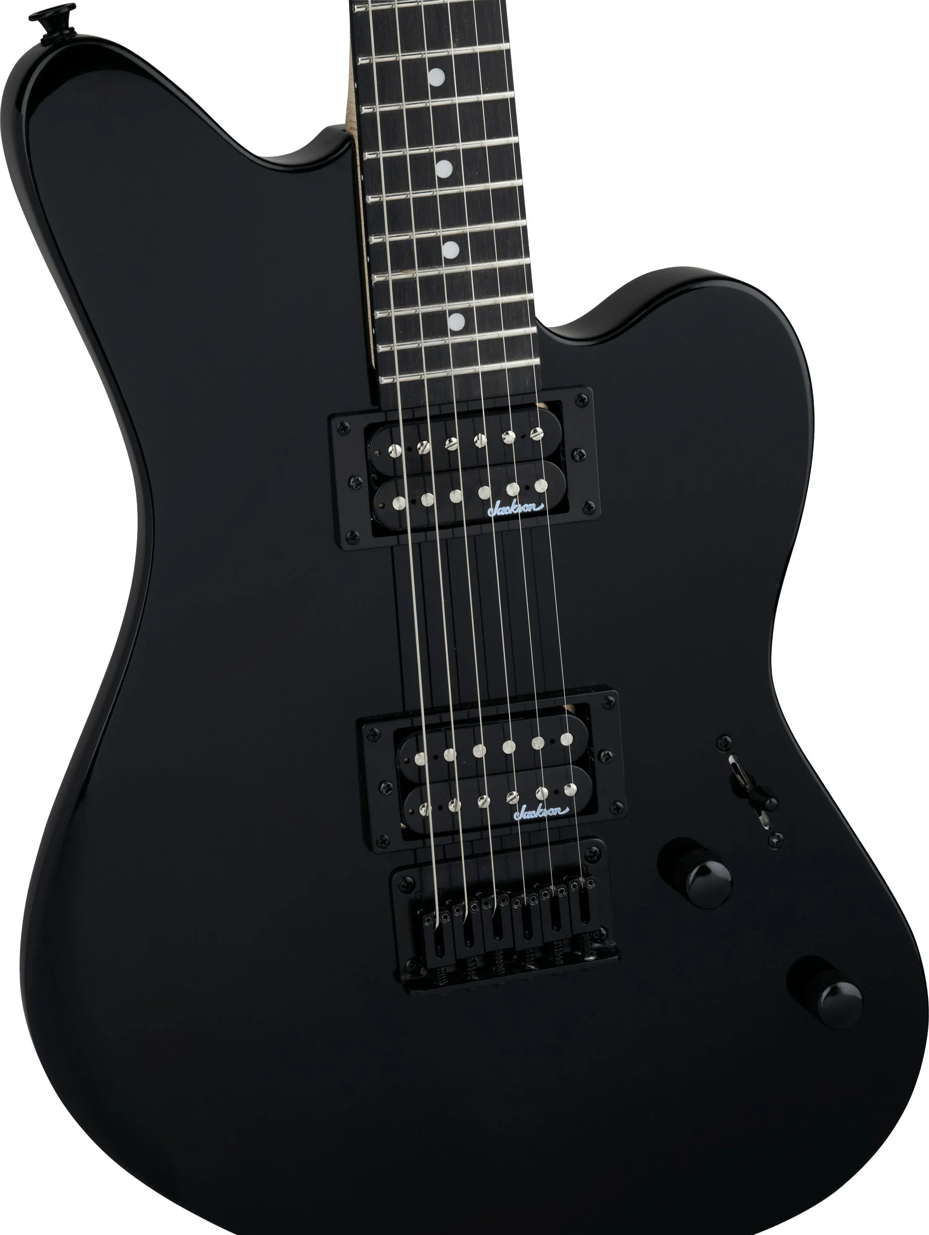 JACKSON JS22 HT JS SURFCASTER AM GUITARRA ELECTRICA GLOSS BLACK - Image 4
