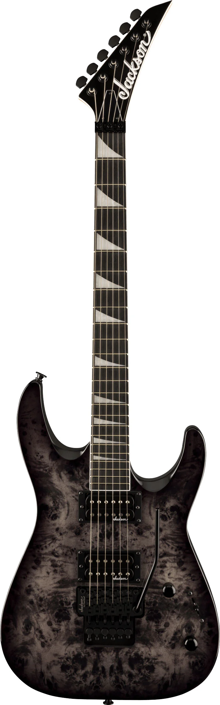 JACKSON JS32 DKAP DINKY JS SERIES AM GUITARRA ELECTRICA TRANSPARENT BLACK