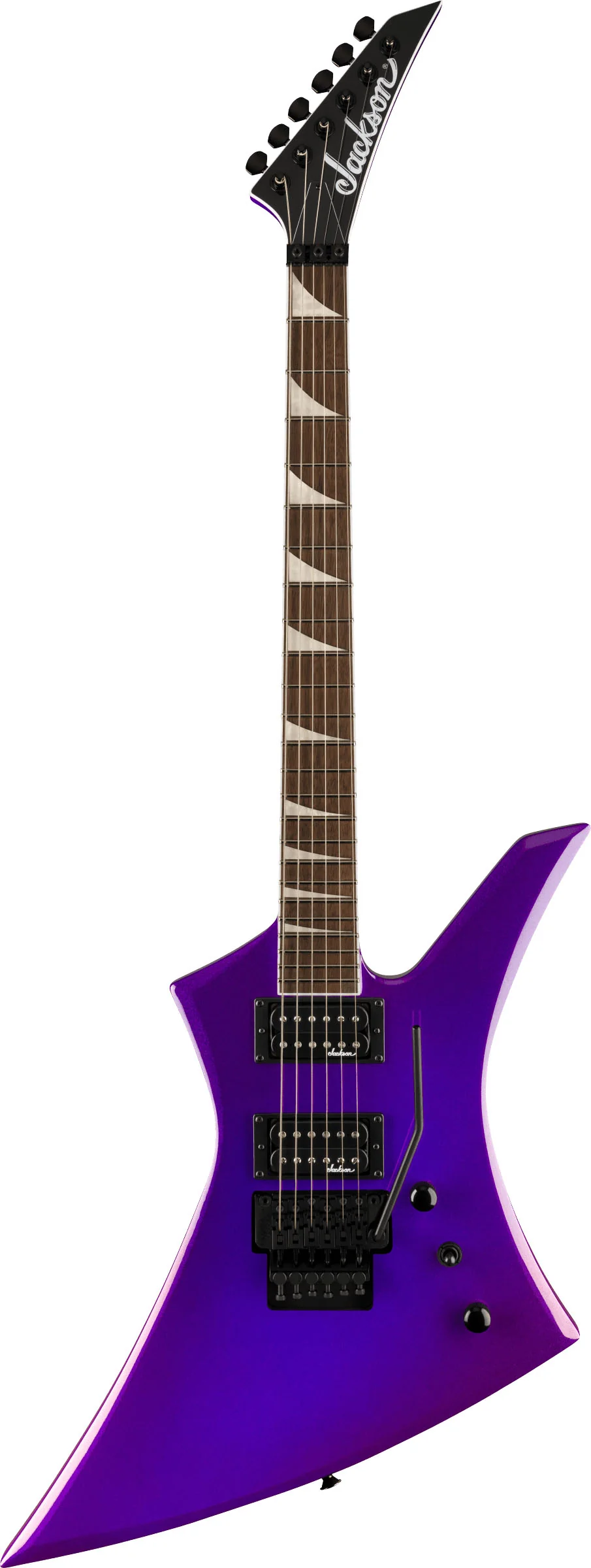 JACKSON KEX KELLY X SERIES LA GUITARRA ELECTRICA DEEP PURPLE METALLIC