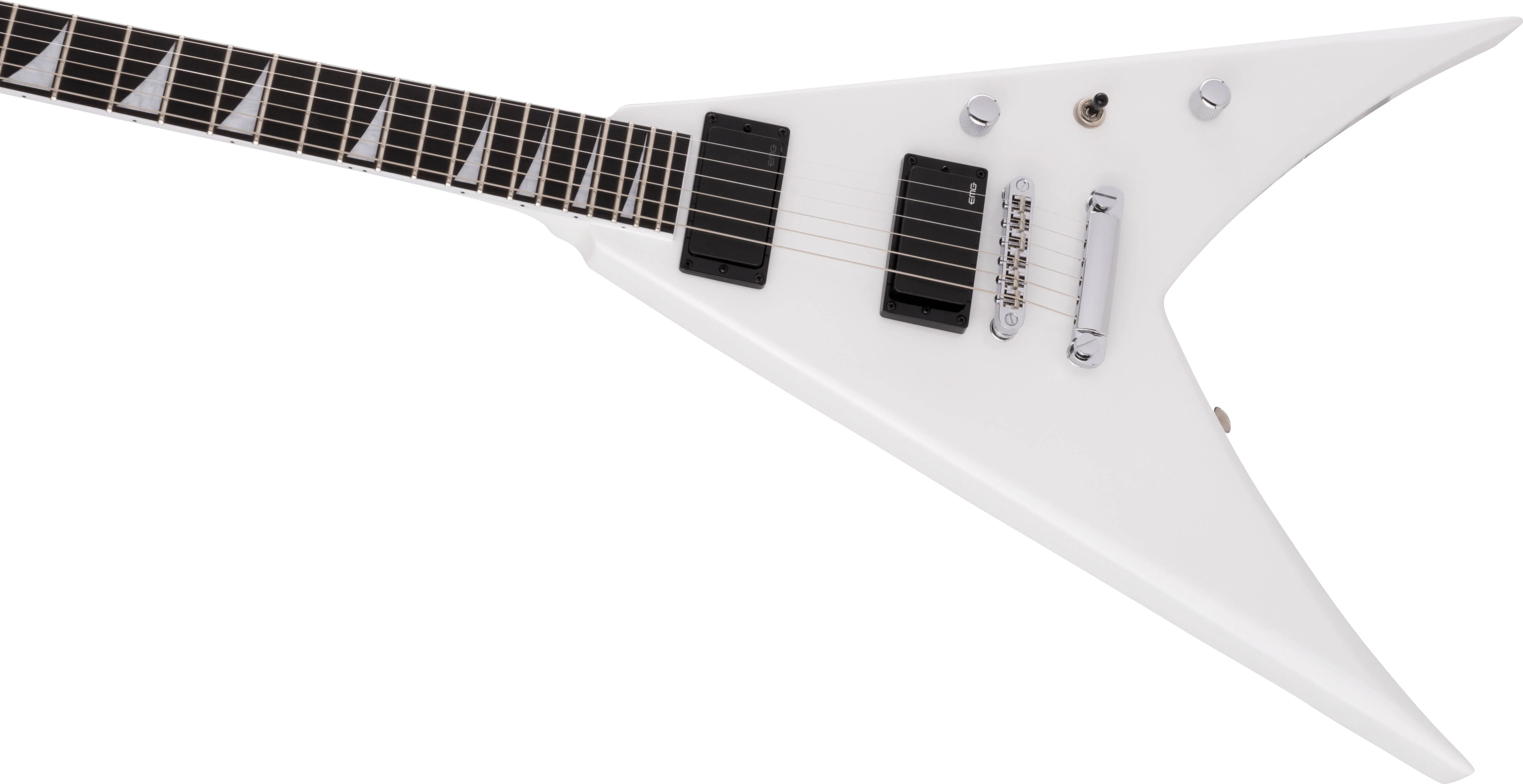 JACKSON PRO KING V KVTMG EB GUITARRA ELECTRICA SNOW WHITE - Image 7