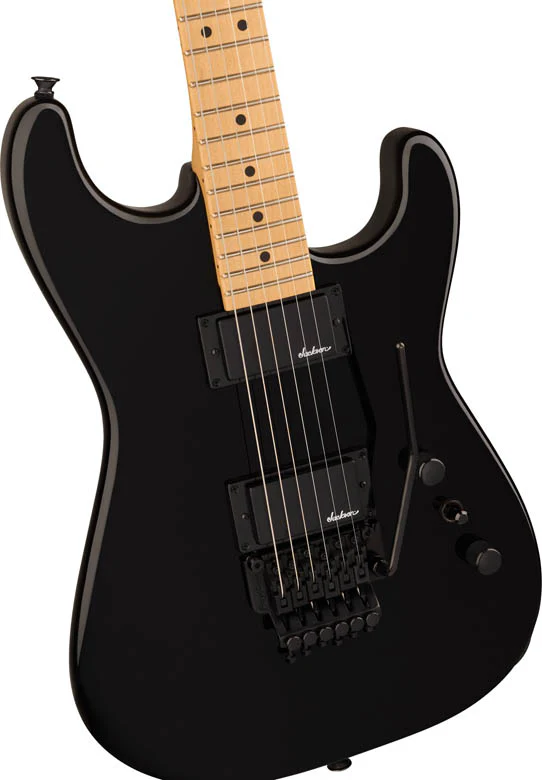 JACKSON PRO ORIGINS 1985 SAN DIMAS SD1 HH FR MN GUITARRA ELECTRICA GLOSS BLACK - Image 4