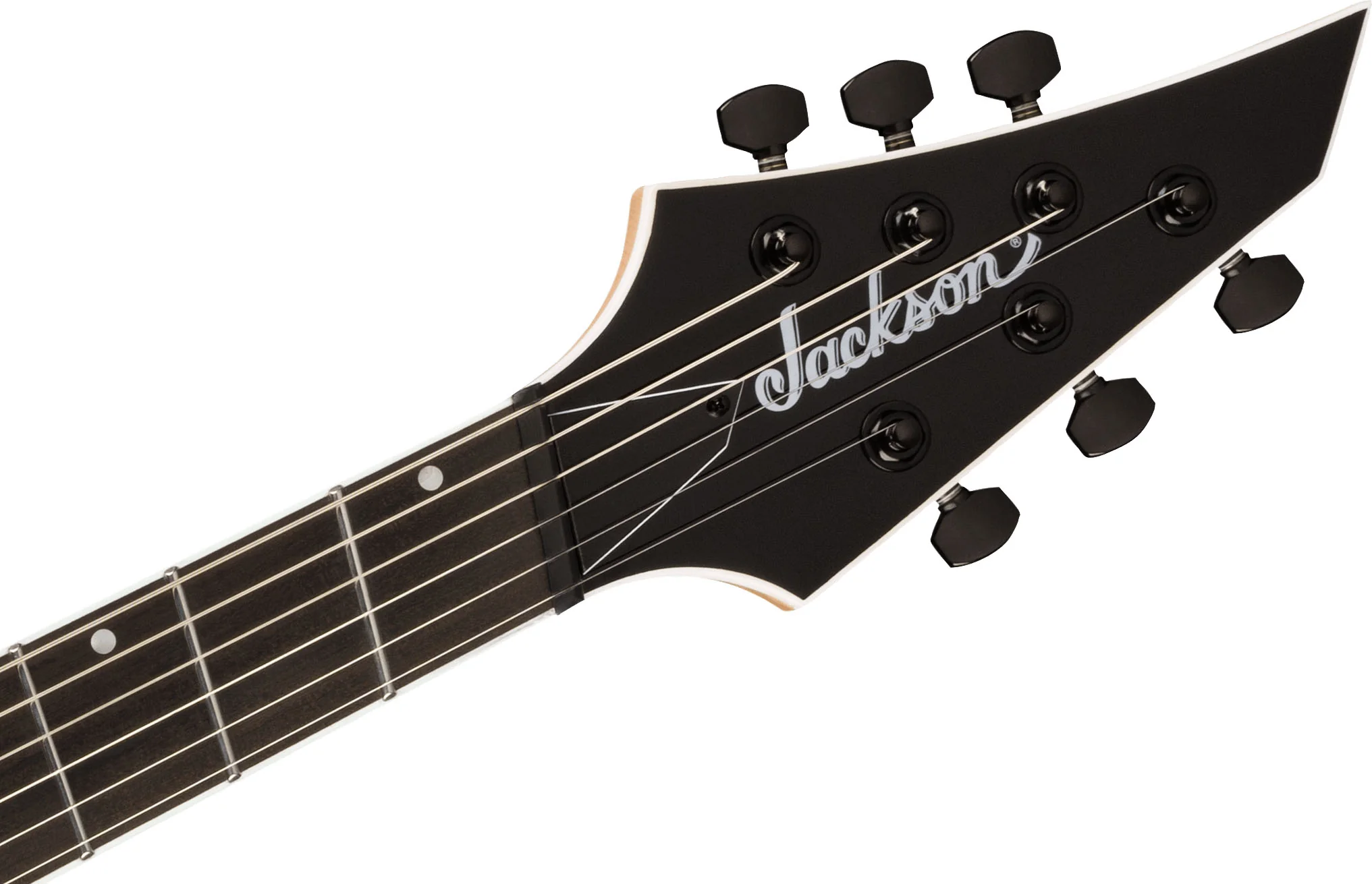 JACKSON PRO PLUS DINKY MODERN MS HT6 EB GUITARRA ELECTRICA GLOSS BLACK - Image 5