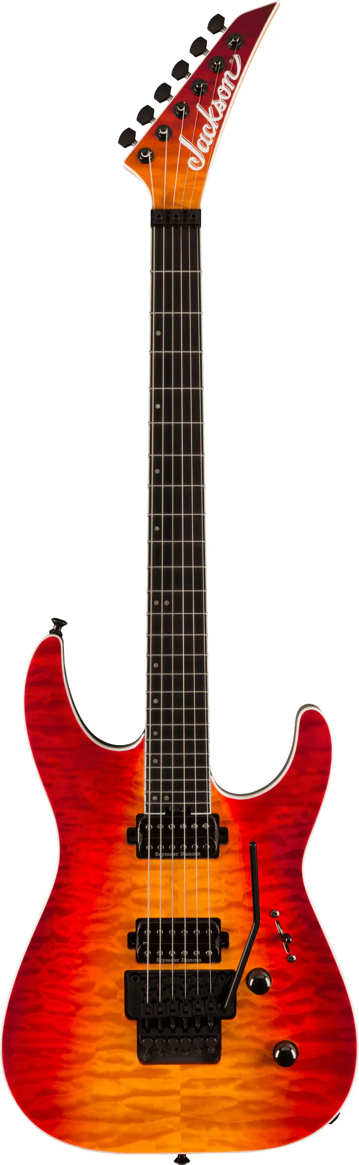 JACKSON PRO PLUS SERIES DINKY DKAQ EB GUITARRA ELECTRICA FIRESTORM