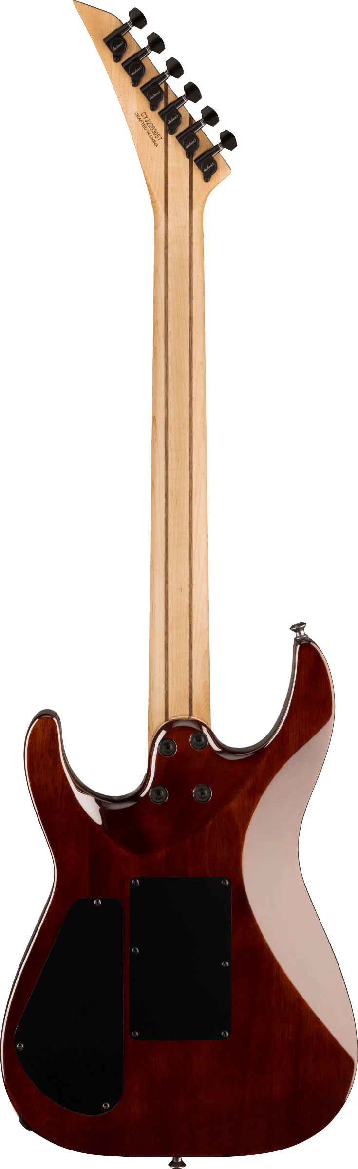 JACKSON PRO PLUS SERIES DINKY DKAQ EB GUITARRA ELECTRICA FIRESTORM - Image 2