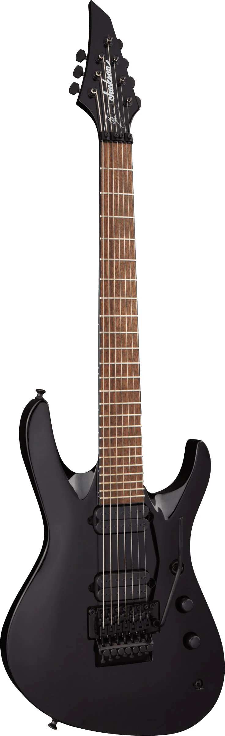 JACKSON PRO SIGNATURE CHRIS BRODERICK SOLOIST 7 IL GUITARRA ELECTRICA 7 CUERDAS GLOSS BLACK - Image 2