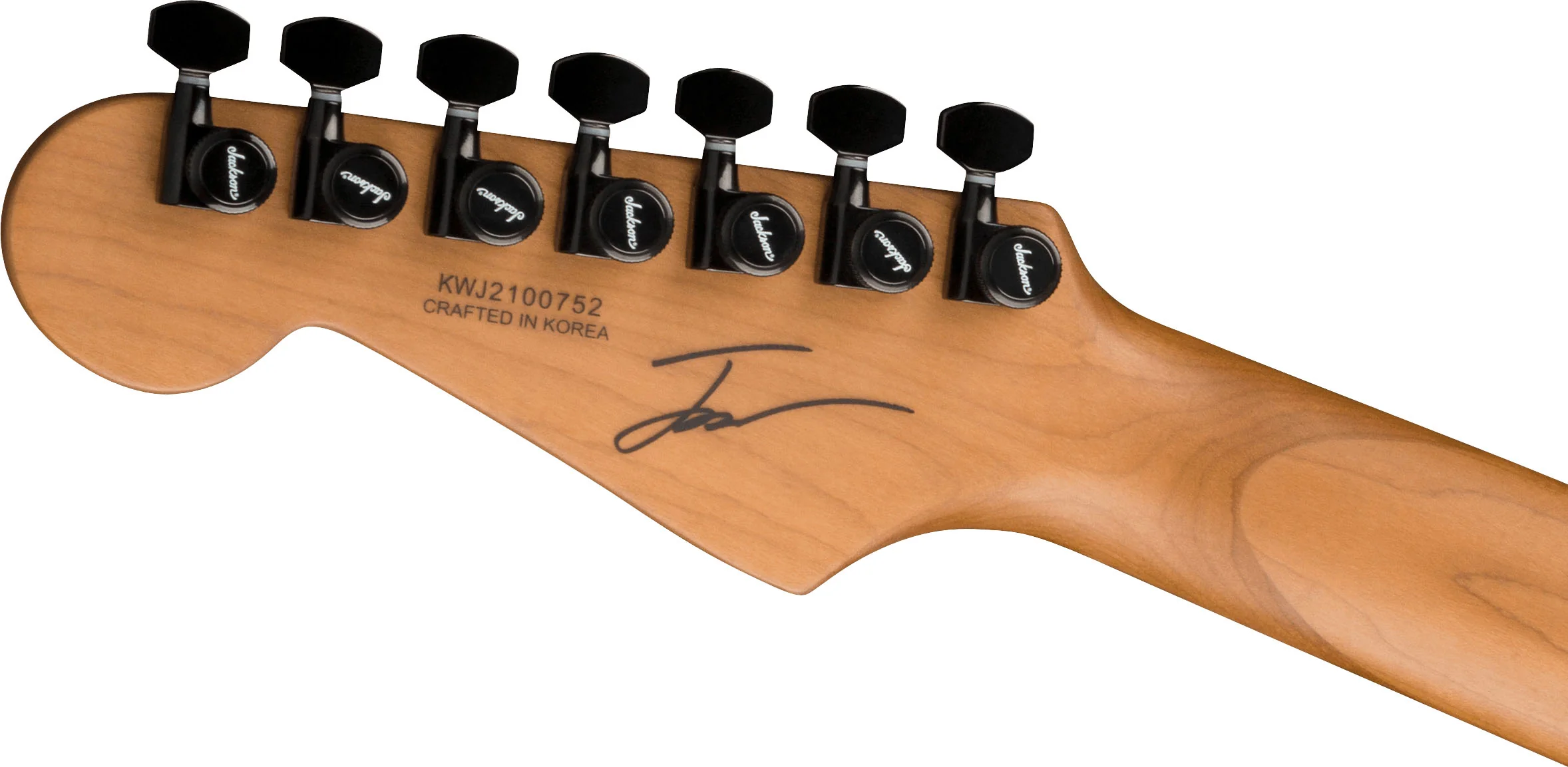 JACKSON PRO SIGNATURE JOSH SMITH SOLOIST SL7 ET EB GUITARRA ELECTRICA 7 CUERDAS AQUAMARINE - Image 6