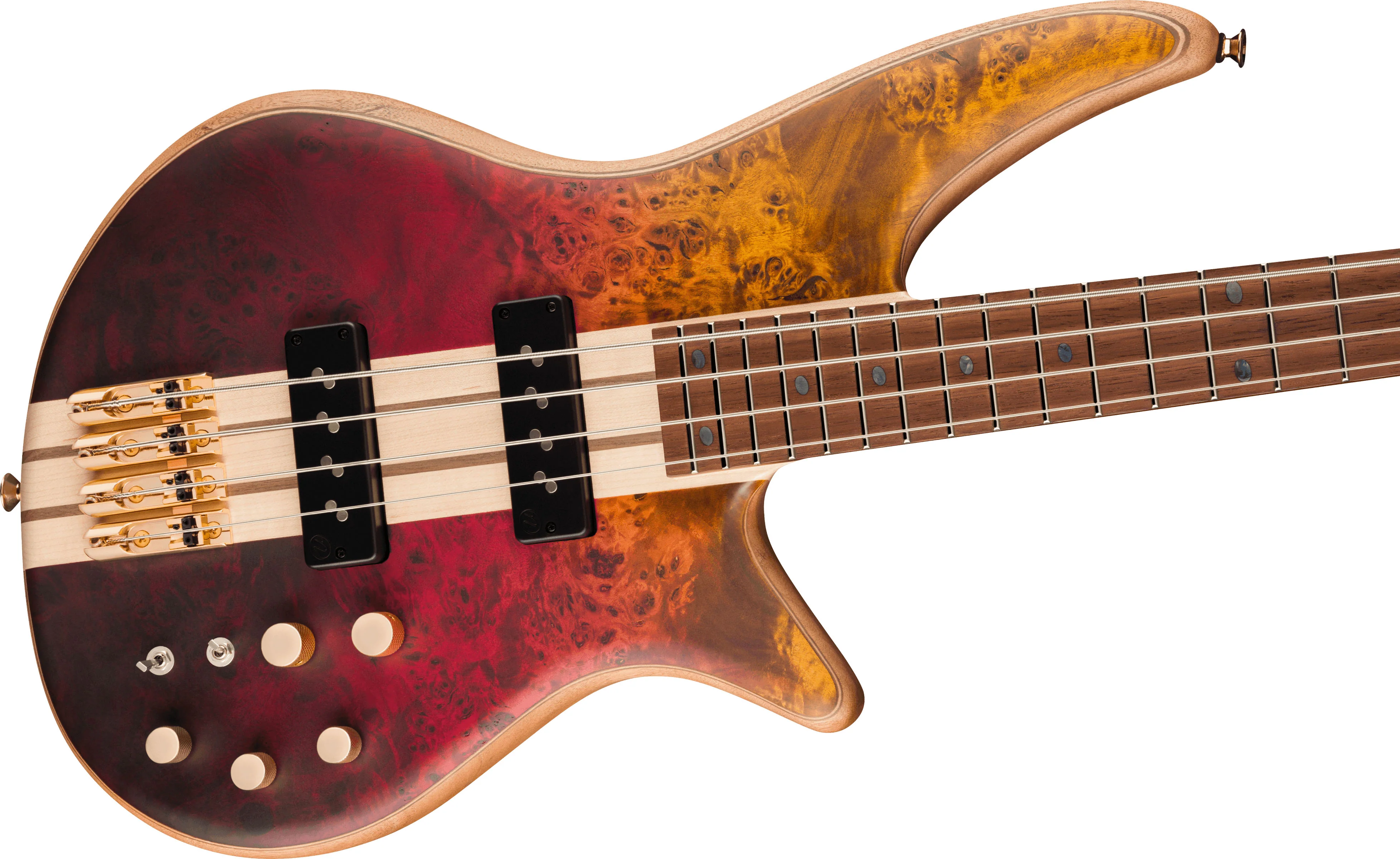 JACKSON SPECTRA BASS SBP IV PRO SERIES CJ BAJO ELECTRICO FIRESTORM FADE - Image 3