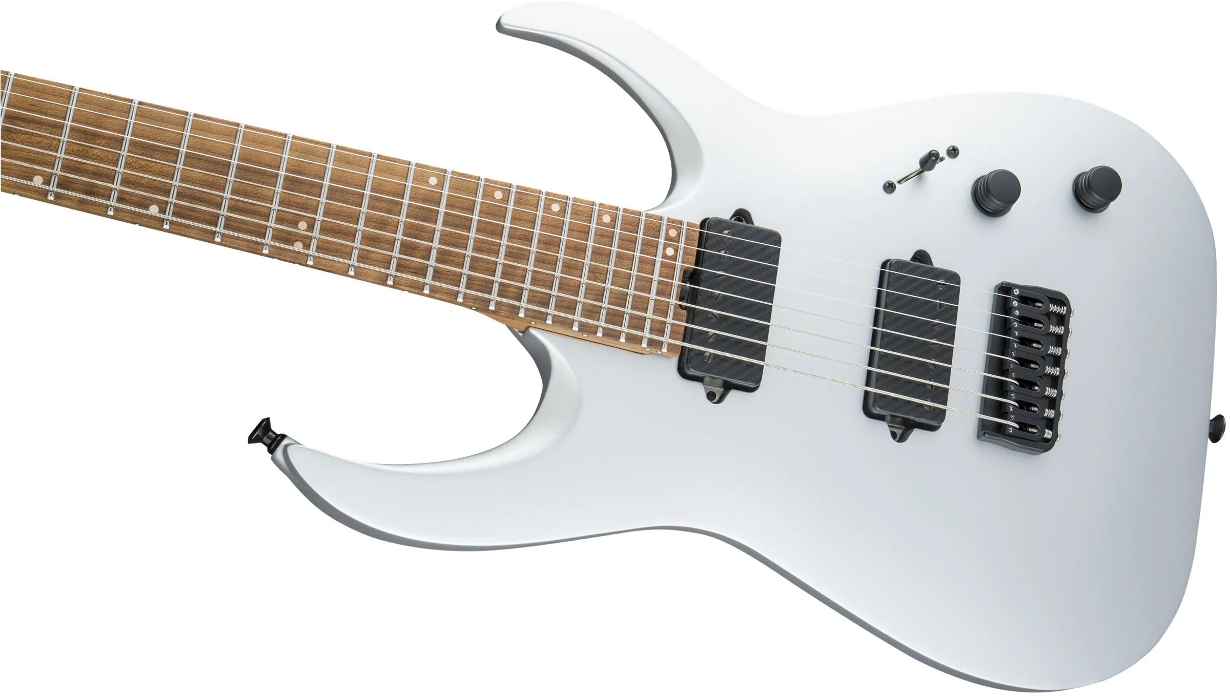 JACKSON USA MISHA MANSOOR JUGGERNAUT HT7 CFMN GUITARRA ELECTRICA 7 CUERDAS SATIN SILVER - Image 7