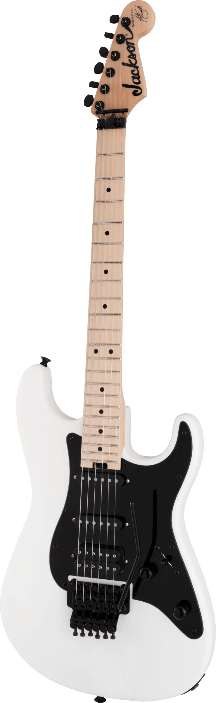 JACKSON USA SIGNATURE ADRIAN SMITH SAN DIMAS SDM MN GUITARRA ELECTRICA SNOW WHITE - Image 2