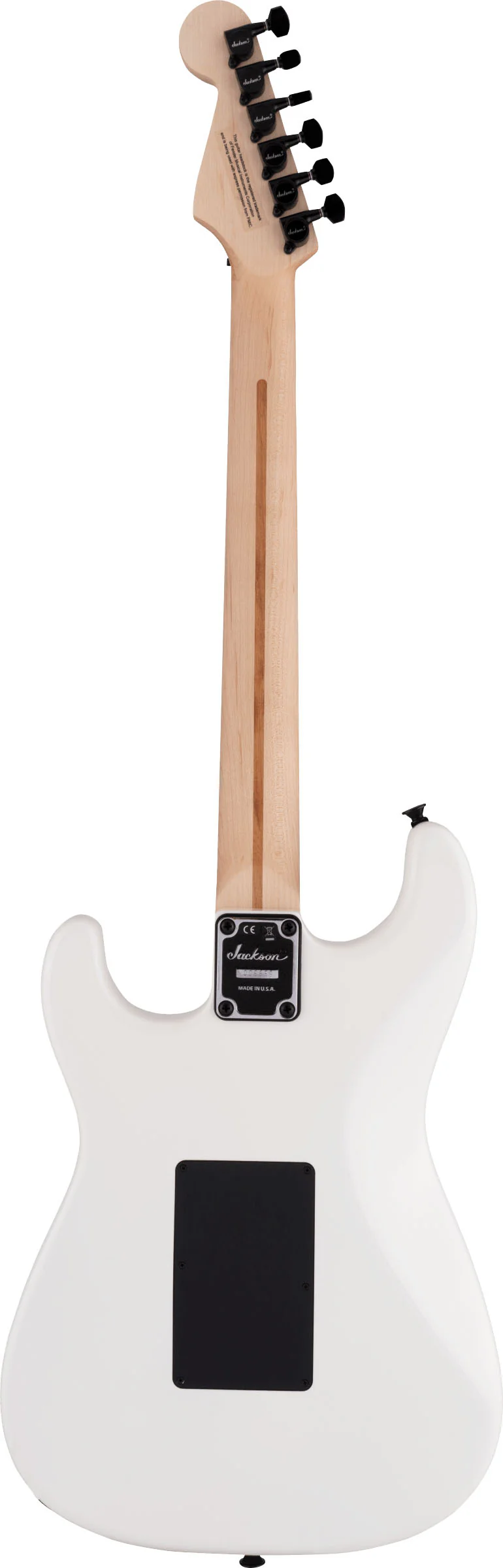 JACKSON USA SIGNATURE ADRIAN SMITH SAN DIMAS SDM MN GUITARRA ELECTRICA SNOW WHITE - Image 3