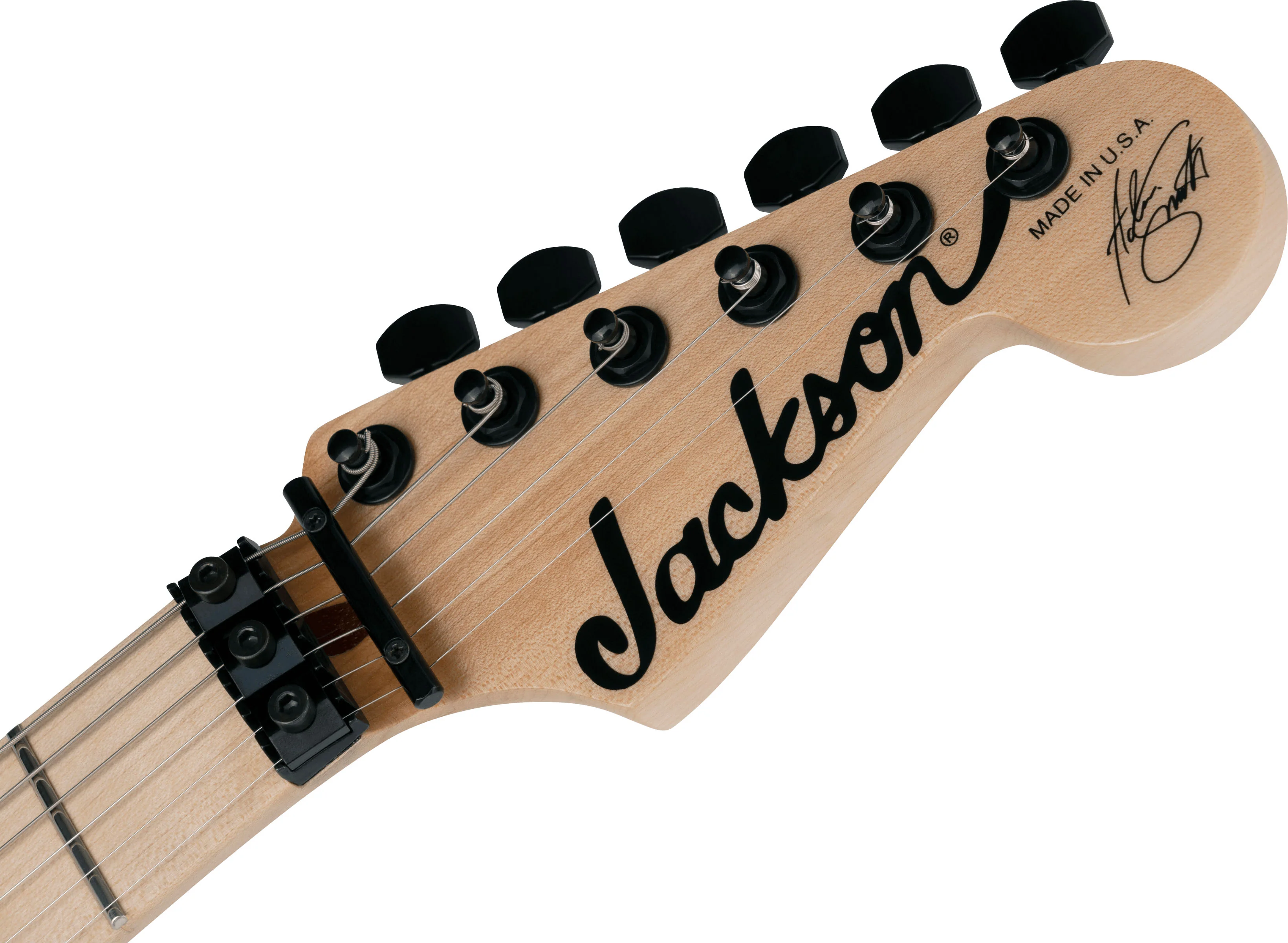JACKSON USA SIGNATURE ADRIAN SMITH SAN DIMAS SDM MN GUITARRA ELECTRICA SNOW WHITE - Image 5
