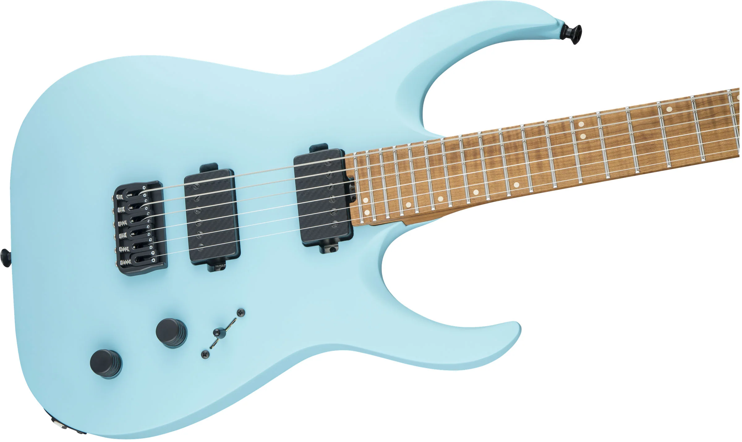 JACKSON USA SIGNATURE MISHA MANSOOR JUGGERNAUT HT6 CFMN GUITARRA ELECTRICA SATIN DAPHNE BLUE - Image 5