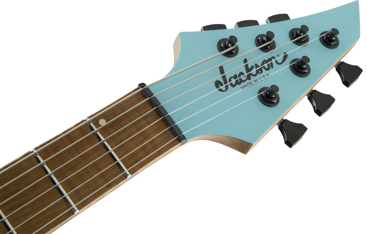 JACKSON USA SIGNATURE MISHA MANSOOR JUGGERNAUT HT6 CFMN GUITARRA ELECTRICA SATIN DAPHNE BLUE - Image 8