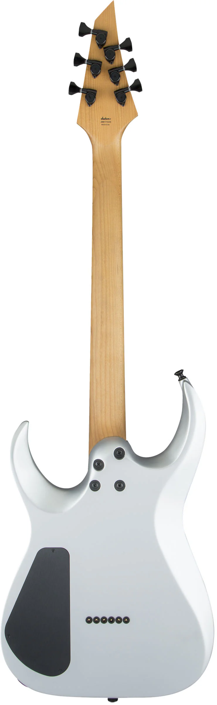 JACKSON USA SIGNATURE MISHA MANSOOR JUGGERNAUT HT6 CFMN GUITARRA ELECTRICA SATIN SILVER - Image 4