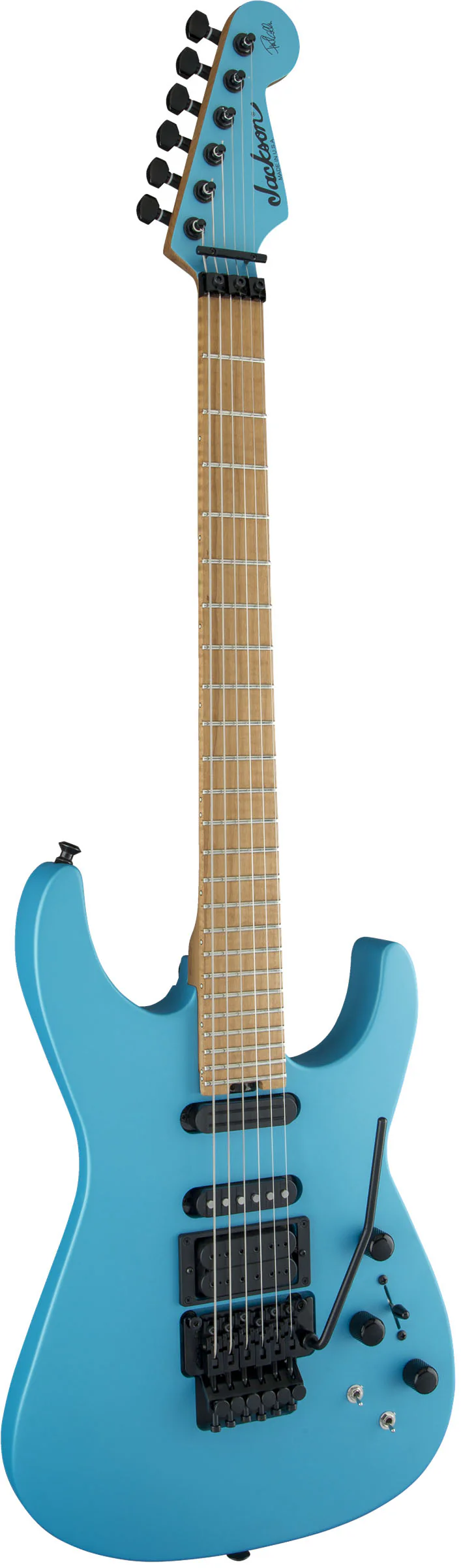 JACKSON USA SIGNATURE PHIL COLLEN PC1 MATTE CFMN GUITARRA ELECTRICA MATTE BLUE FROST - Image 2