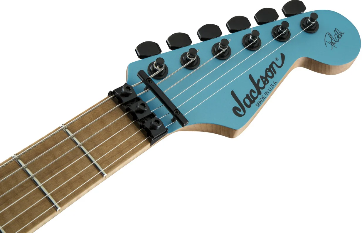 JACKSON USA SIGNATURE PHIL COLLEN PC1 MATTE CFMN GUITARRA ELECTRICA MATTE BLUE FROST - Image 8