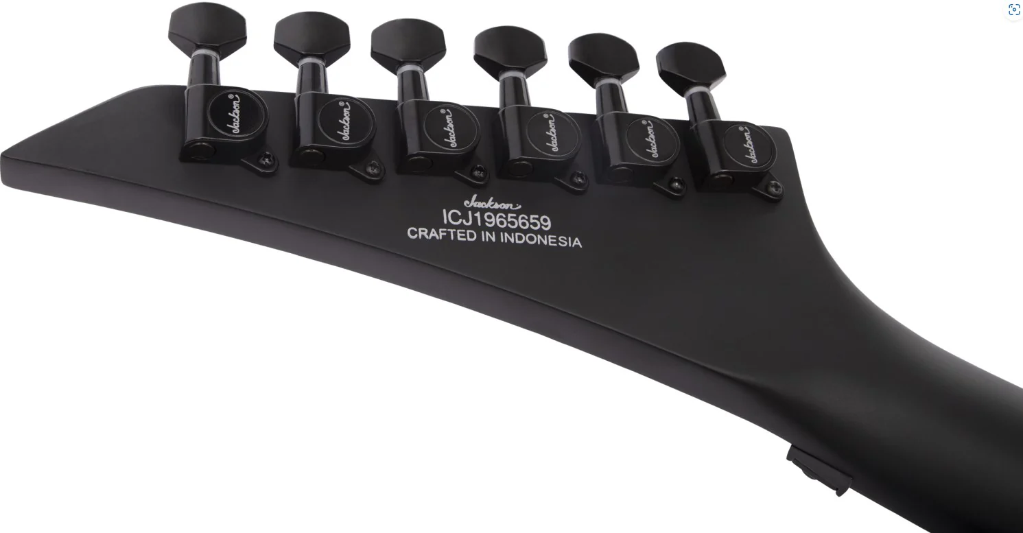JACKSON X KING V KVXMG IL GUITARRA ELECTRICA SATIN BLACK - Image 9