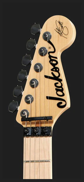 JACKSON X SIGNATURE ADRIAN SMITH SDXM MN GUITARRA ELECTRICA SNOW WHITE WITH BLACK PICKGUARD - Image 16