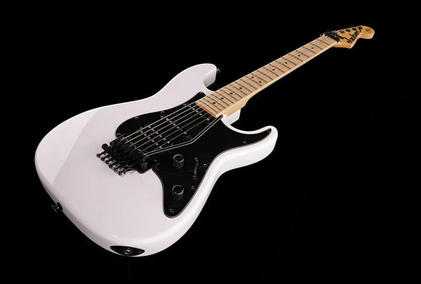 JACKSON X SIGNATURE ADRIAN SMITH SDXM MN GUITARRA ELECTRICA SNOW WHITE WITH BLACK PICKGUARD - Image 19