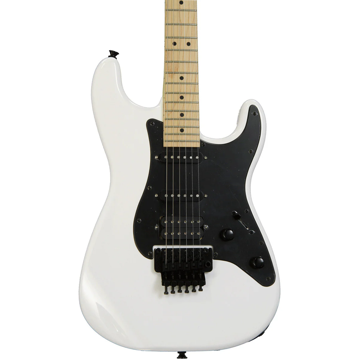 JACKSON X SIGNATURE ADRIAN SMITH SDXM MN GUITARRA ELECTRICA SNOW WHITE WITH BLACK PICKGUARD - Image 4