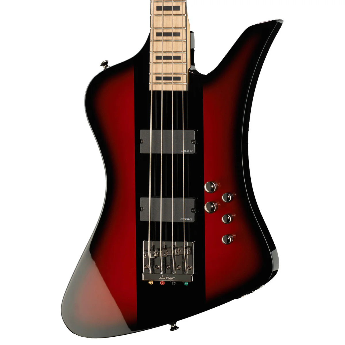 JACKSON X SIGNATURE DAVID ELLEFSON KELLY BIRD IV BASS MN BAJO ELECTRICO RED STRIPE - Image 2