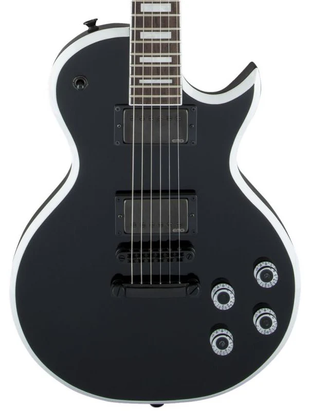 JACKSON X SIGNATURE MARTY FRIEDMAN MF-1 IL GUITARRA ELECTRICA GLOSS BLACK WITH WHITE BEVELS - Image 3
