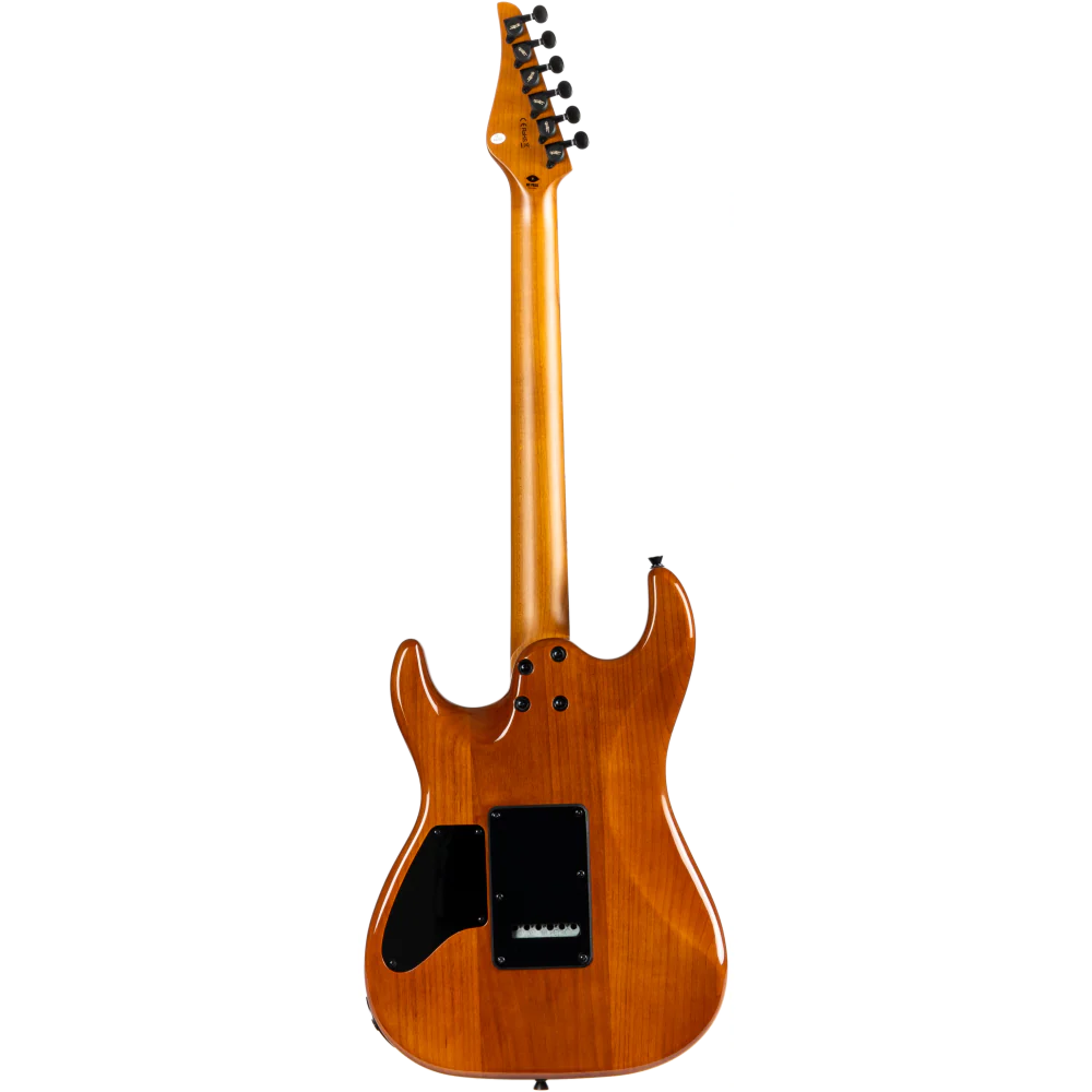 JET GUITARS JS1000 VULCANO TR MN GUITARRA ELECTRICA TRANSPARENT RED - Image 4