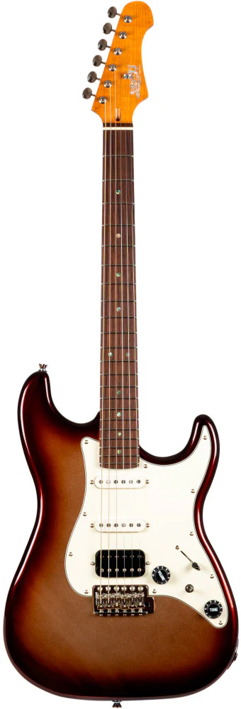 JET GUITARS JS40 ELITE MB RW GUITARRA ELECTRICA METALLICA BURST