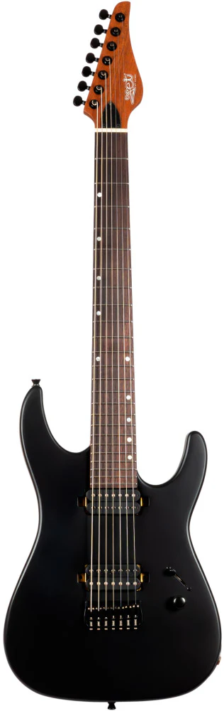 JET GUITARS JS507-SBLK STYGIAN RW GUITARRA ELECTRICA 7 CUERDAS NEGRA