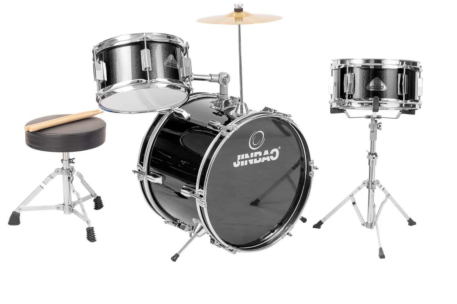 JINBAO JR1042BK BATERIA ACUSTICA JUNIOR NEGRA
