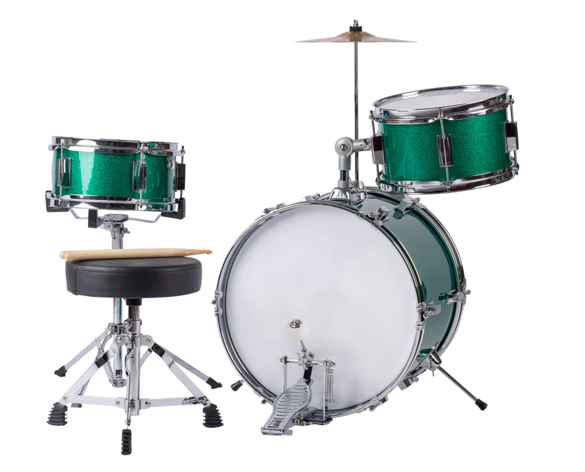 JINBAO JR1042GRN BATERIA ACUSTICA JUNIOR VERDE - Image 2