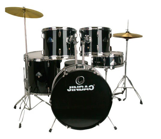 JINBAO PO605JBK BATERIA ACUSTICA NEGRA