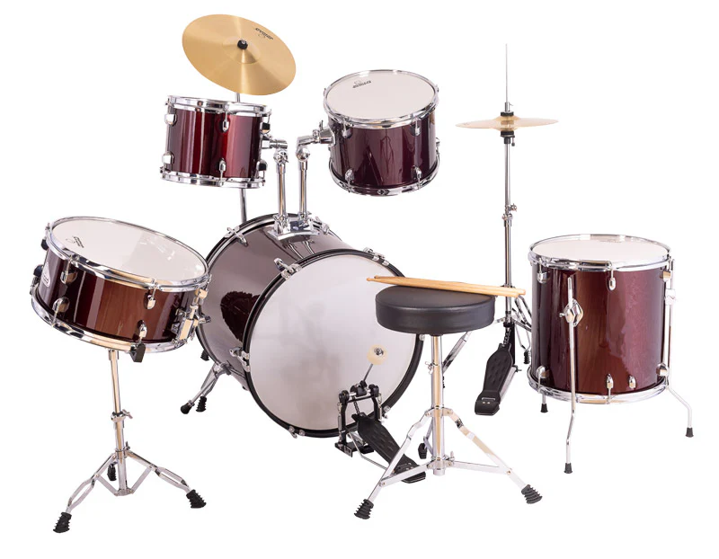 JINBAO PO605JRD BATERIA ACUSTICA ROJA - Image 2